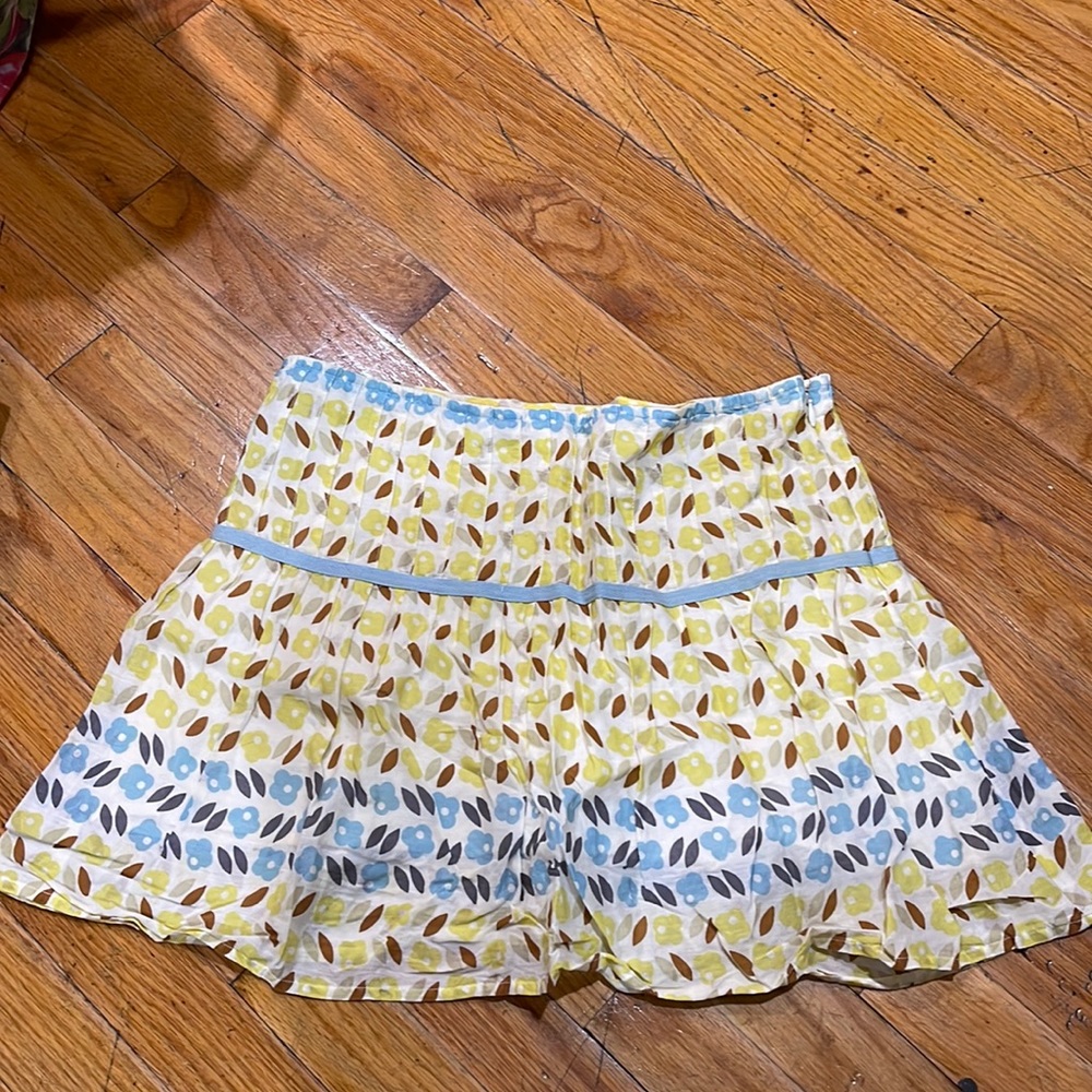 Vintage Boho Cotton Miniskirt Size 5